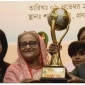বাংলাদেশ জাতীয় মহিলা ফুটবল দলকে সংবর্ধনা দিলেন প্রধানমন্ত্রী