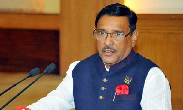 দেশের সংবিধান অনুযায়ী নির্বাচনের প্রস্তুতি নিচ্ছে সরকার : ওবায়দুল কাদের