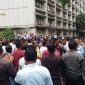 বিক্ষোভে উত্তাল সচিবালয়, সব গেট বন্ধ করে আন্দোলন
