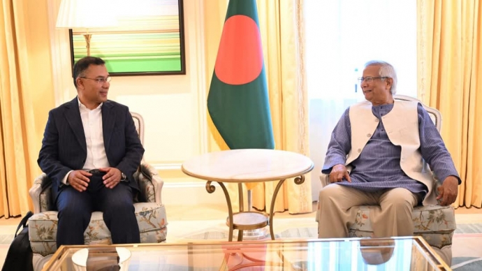 লন্ডনে বৈঠক করছেন ড. ইউনূস-তারেক রহমান