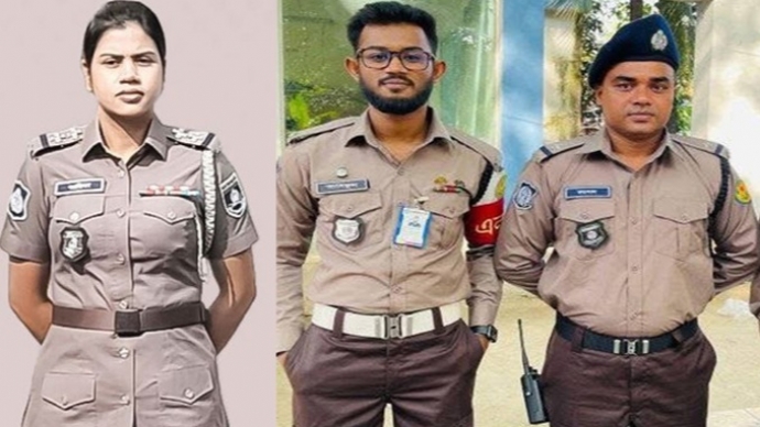 বাংলাদেশে নতুন পোশাকে পুলিশ