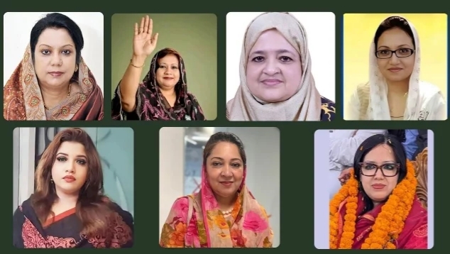 বাংলাদেশে ত্রয়োদশ জাতীয় সংসদ নির্বাচন: ৭ নারী প্রার্থীর বিশাল জয়