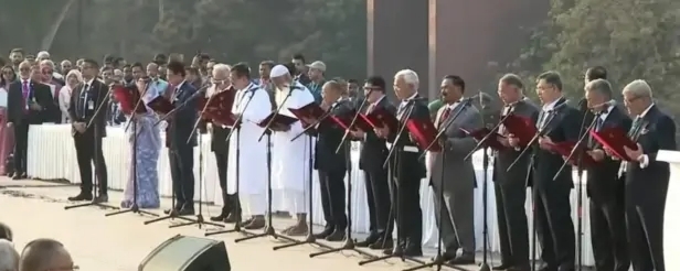 রাষ্ট্রপতির কাছে শপথ নিলেন মন্ত্রিসভার নতুন সদস্যরা