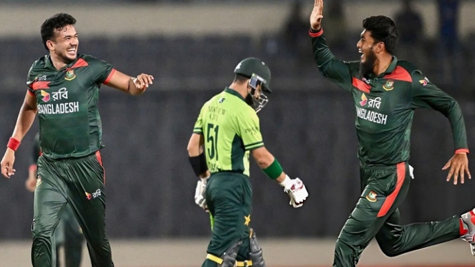 শ্বাসরুদ্ধকর লড়াইয়ে পাকিস্তানের বিরুদ্ধে বাংলাদেশের সিরিজ জয়