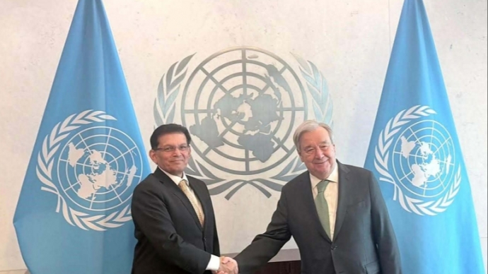বাংলাদেশের প্রতি অবিচল সমর্থন ও সংহতি পুনর্ব্যক্ত করেছেন জাতিসংঘ মহাসচিব